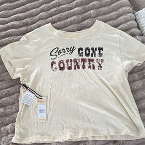 Idyllwind Cream 'Sorry Gone Country' Tee